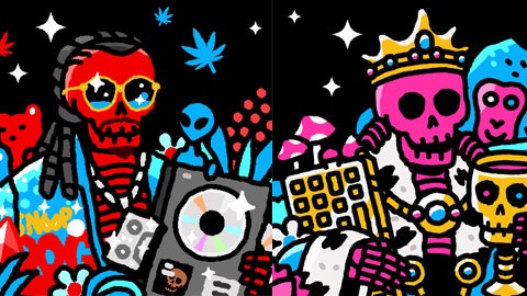 SURPRISE SKULLRIVATIVE